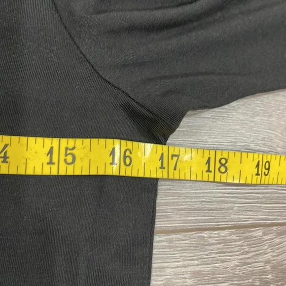 NWT Talbots Black Short Sleeve Top with Ribbon Neck Detail S - Picture 12 of 15